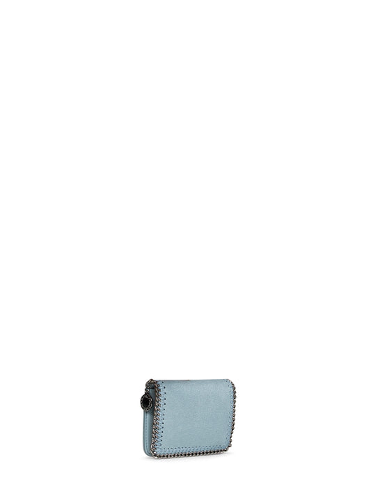 Ice blue Falabella Bi-Fold wallet
