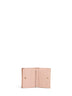 Portaoglio bi-fold Logo cipria