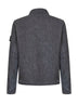 Grey cotton denim coach jacket