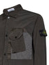 Coal grey Nylon Metal overshirt