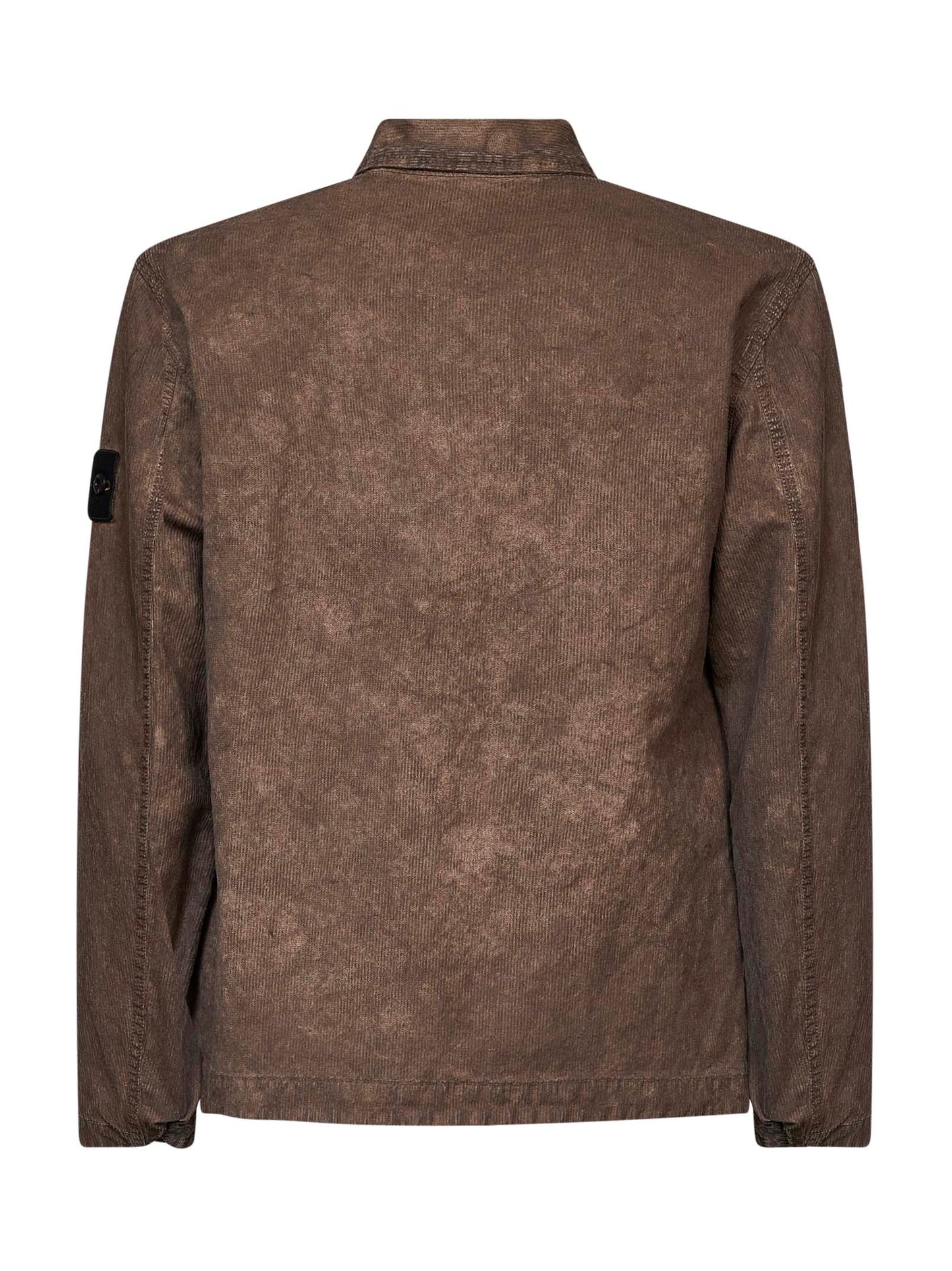Lead grey corduroy overshirt