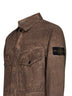 Lead grey corduroy overshirt