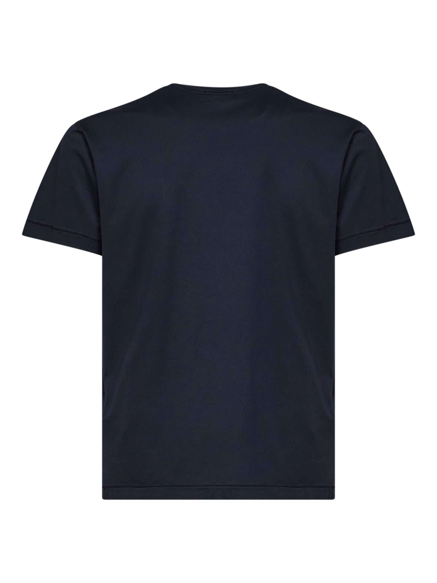 T-shirt slim-fit in jersey di cotone 60/2 blu navy