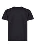 Black 60/2 cotton jersey slim-fit T-shirt