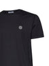 Black 60/2 cotton jersey slim-fit T-shirt