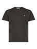 Coal grey 60/2 cotton jersey slim-fit T-shirt