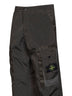 Coal grey Metal Nylon cargo trousers