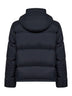 Black CORDURA Advanced Fabrics 6.6 ripstop nylon hooded down jacket