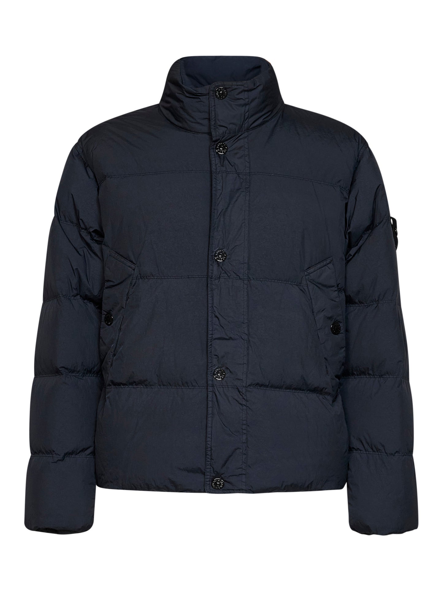 Blue Crinkle Reps NY down jacket