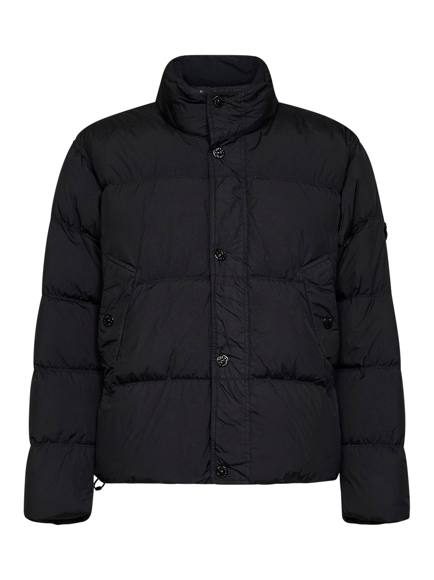 Black Crinkle Reps NY down jacket
