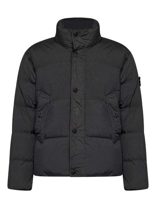 Lead grey Crinkle Reps NY down jacket