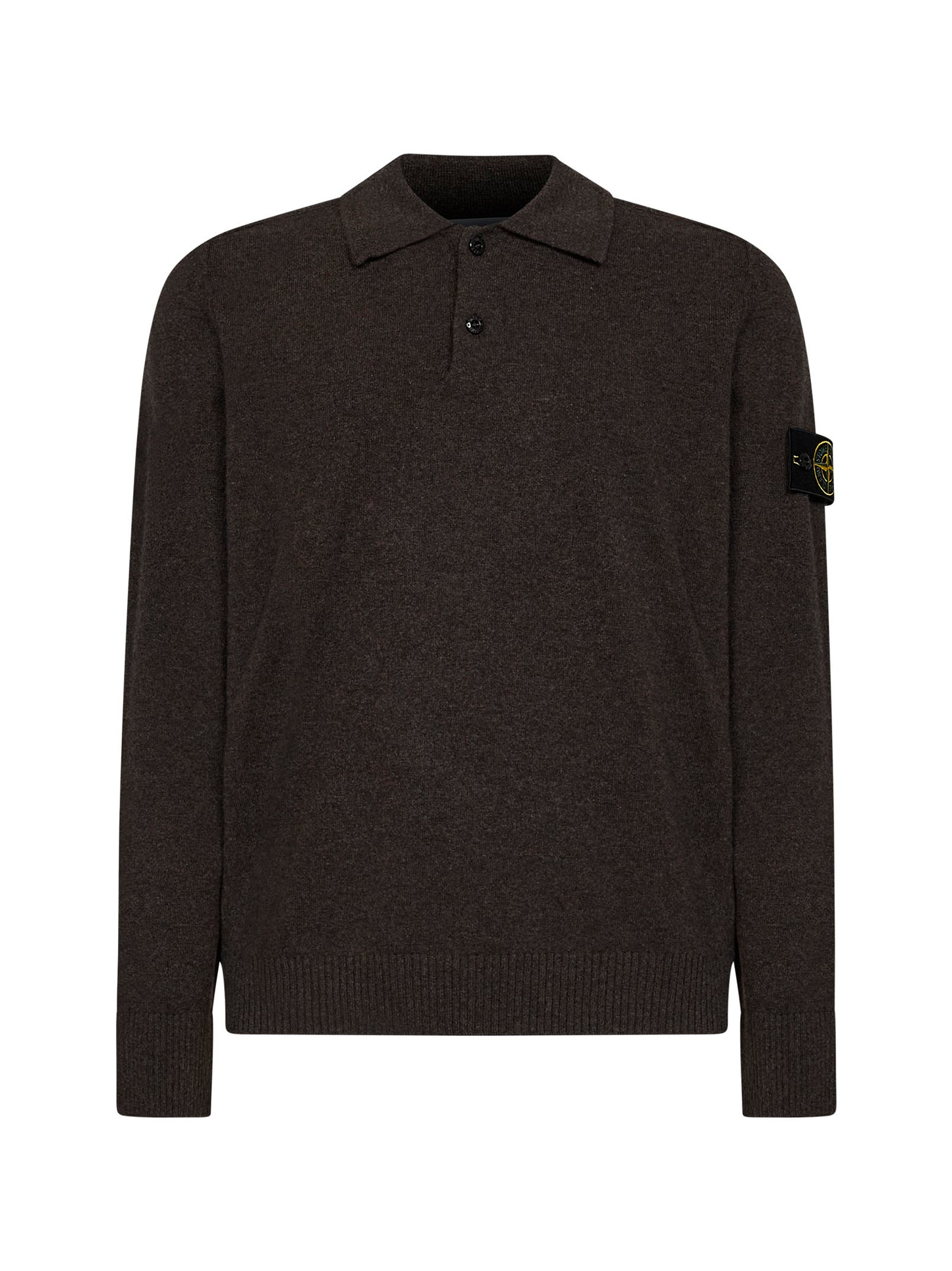 Polo in lana leggera RWS Geelong piombo melange