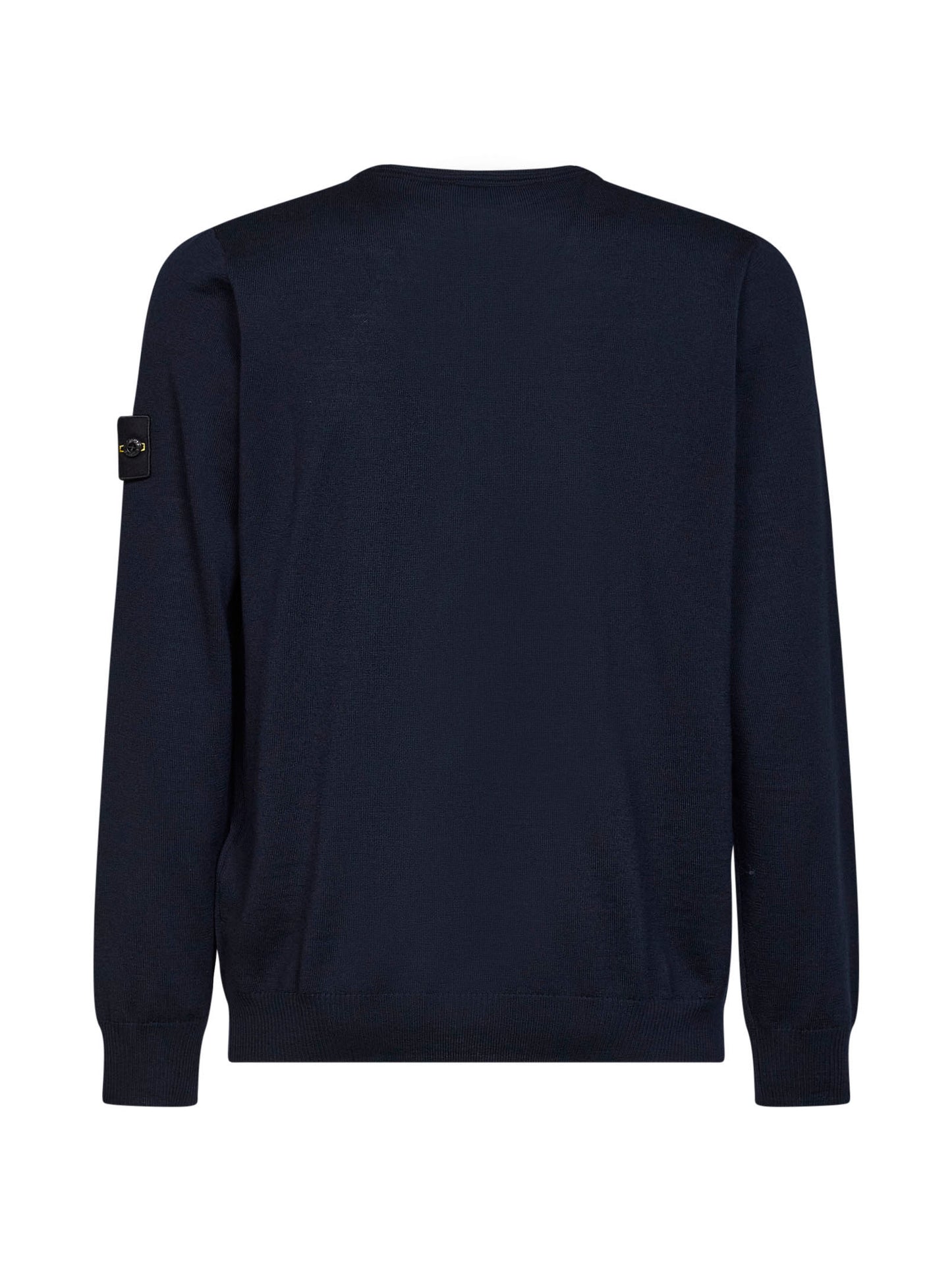Maglione girocollo in lana leggera RWS blu navy