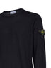 Black RWS lightweight wool crewneck sweater