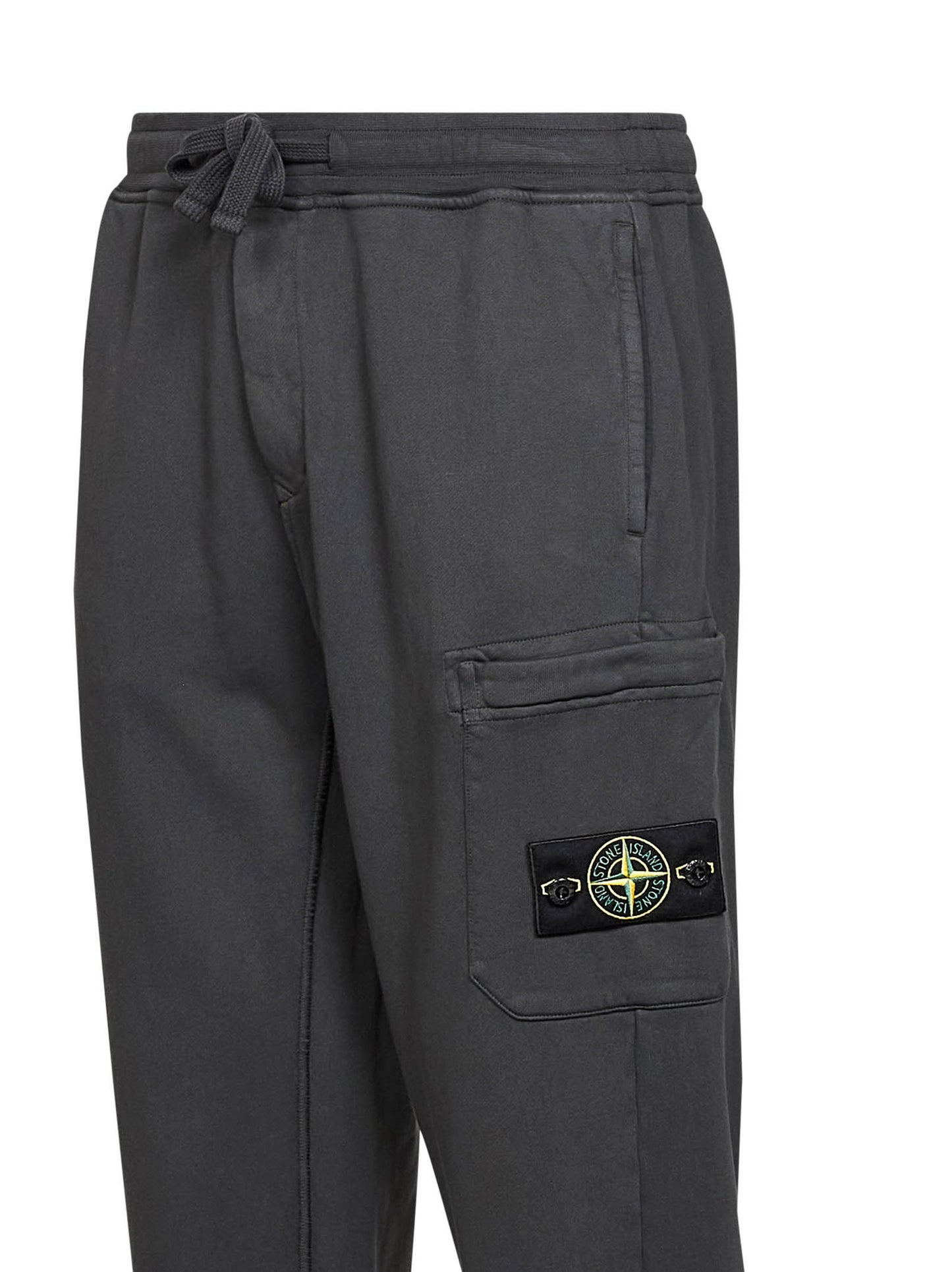 Jogger cargo in felpa di cotone biologico piombo