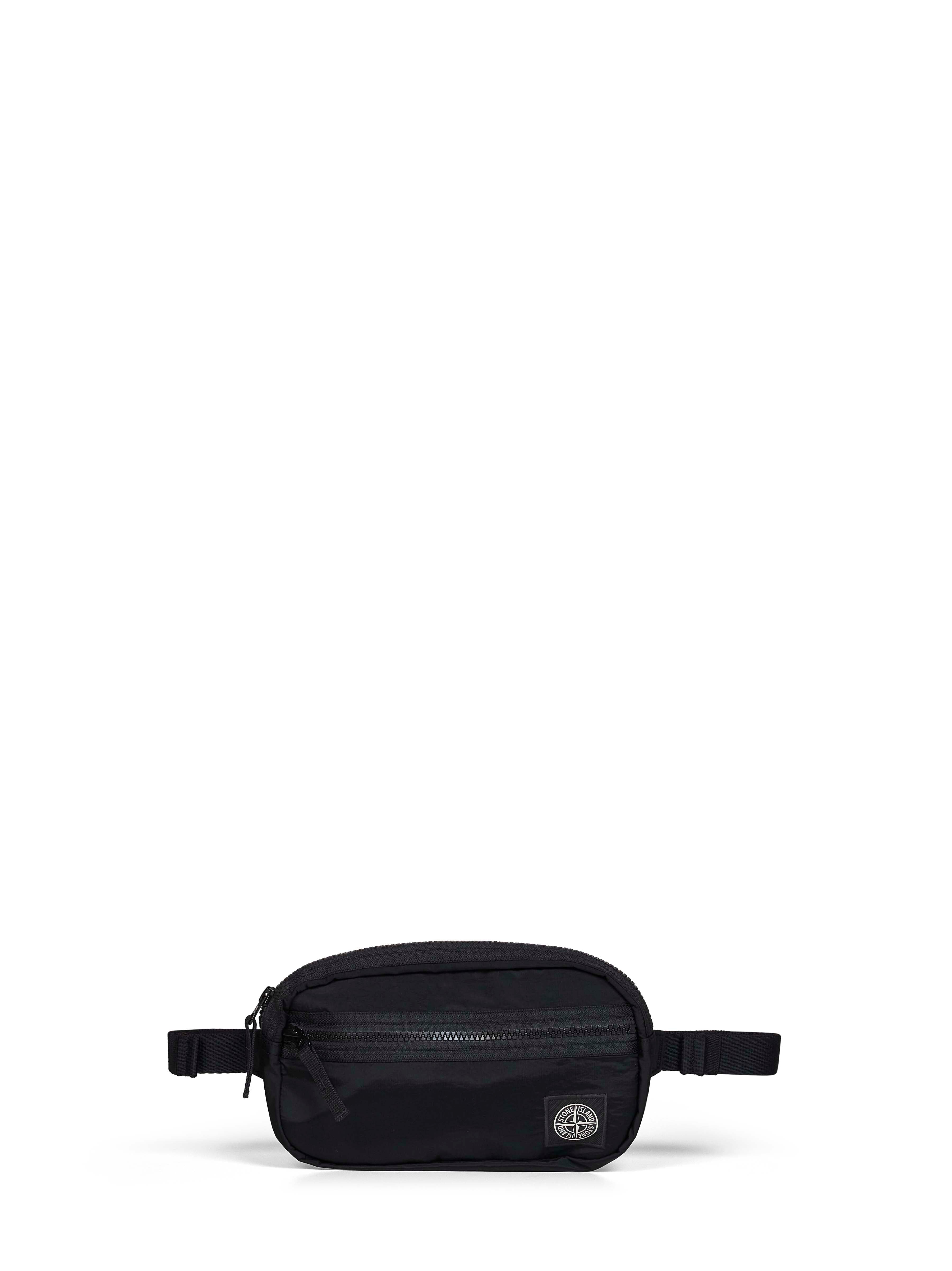Black Nylon Metal belt bag – Daniello.com