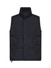 Blue Crinkle Reps NY padded vest