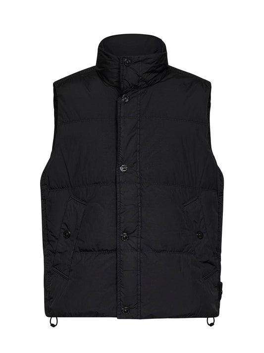 Gilet imbottito in Crinkle Reps NY nero