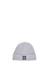 Melange grey ribbed RWS Geelong wool knit beanie
