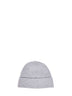 Melange grey ribbed RWS Geelong wool knit beanie