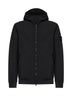 Black Soft Shell-R hooded jacket