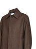 Loden wool-blend Ady single-breasted coat