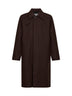 Cappotto Cabo in misto lana espresso