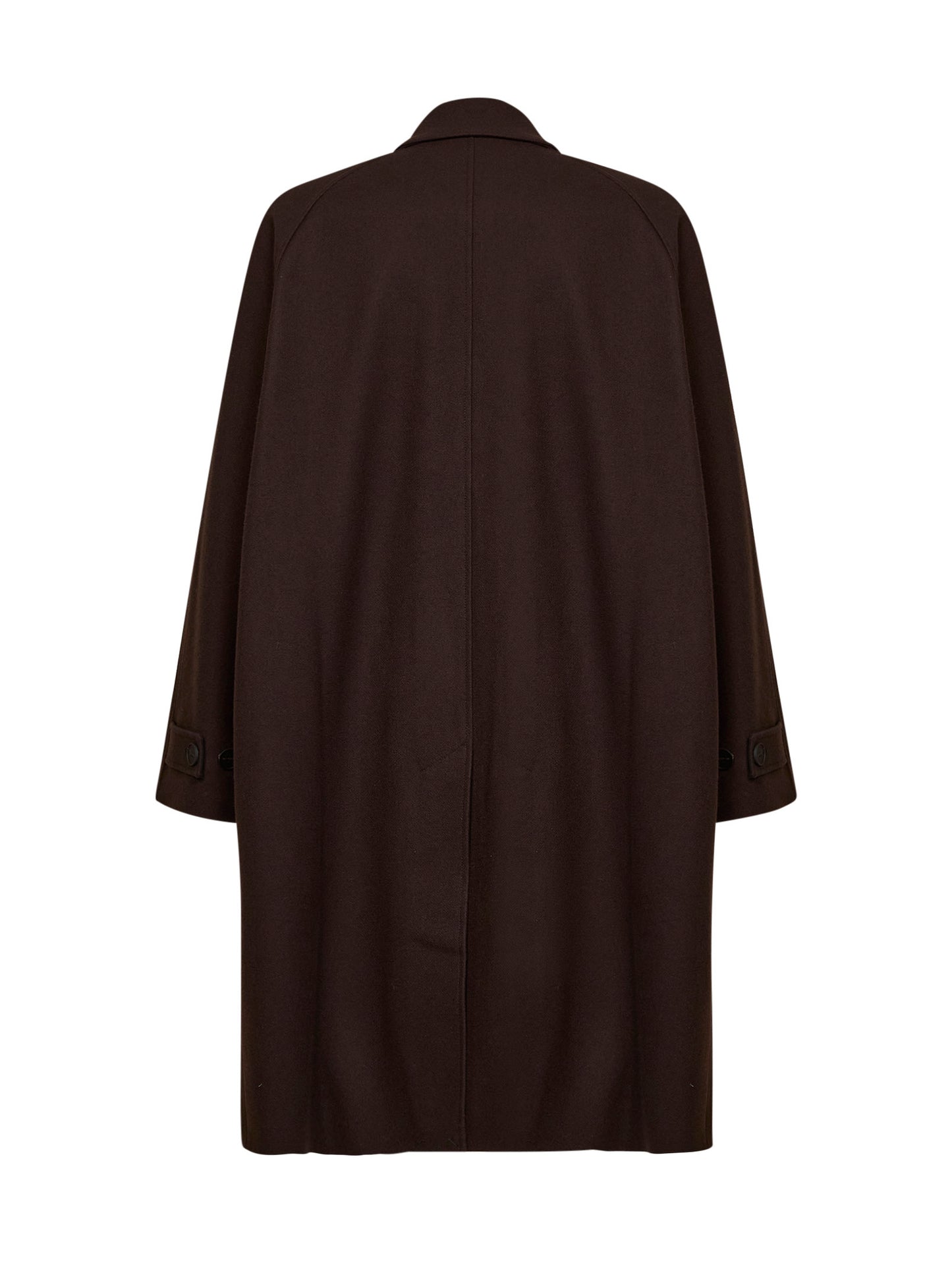 Cappotto Cabo in misto lana espresso