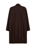Cappotto Cabo in misto lana espresso