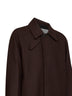 Cappotto Cabo in misto lana espresso