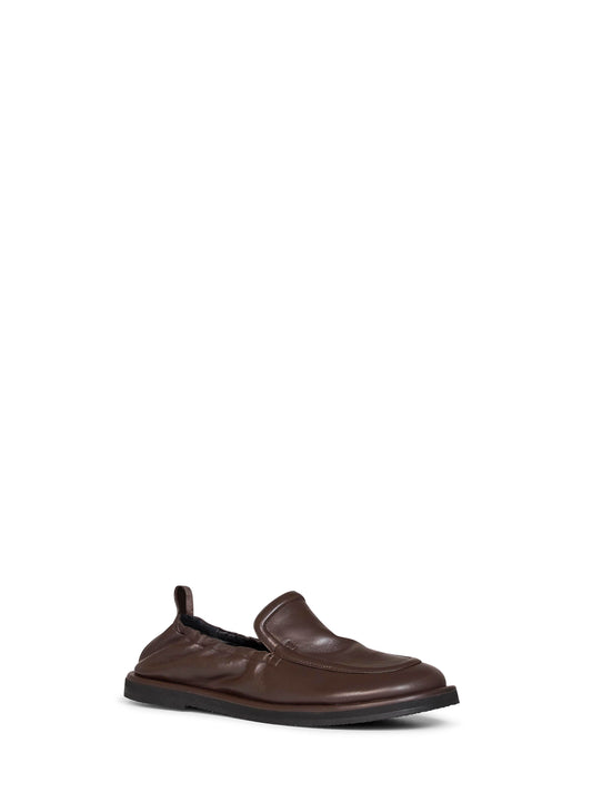 Mocassini Donovan in nappa cioccolato