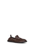 Chocolate nappa leather Donovan loafers