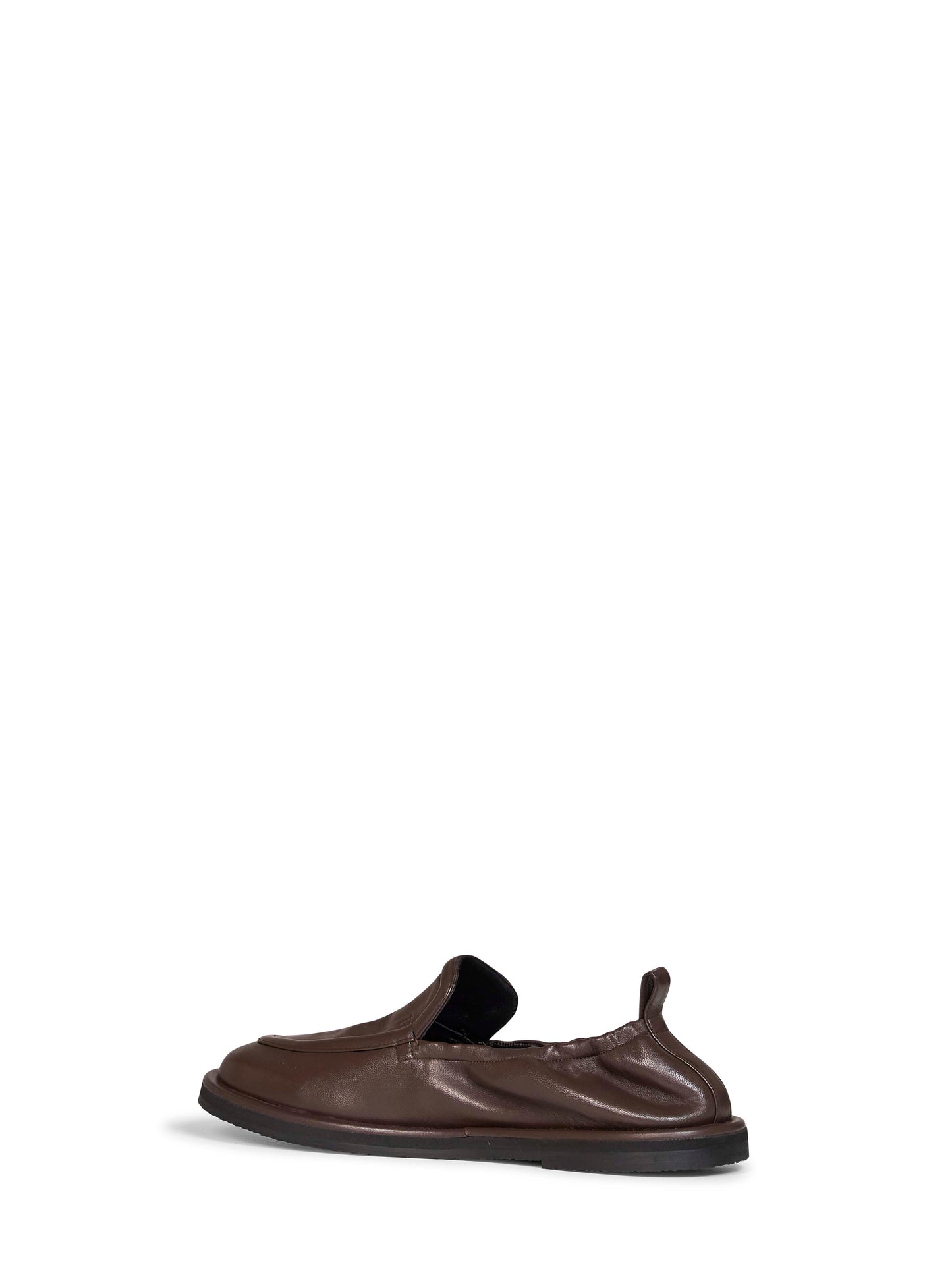 Chocolate nappa leather Donovan loafers