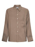 Camicia Emper in misto modal tortora