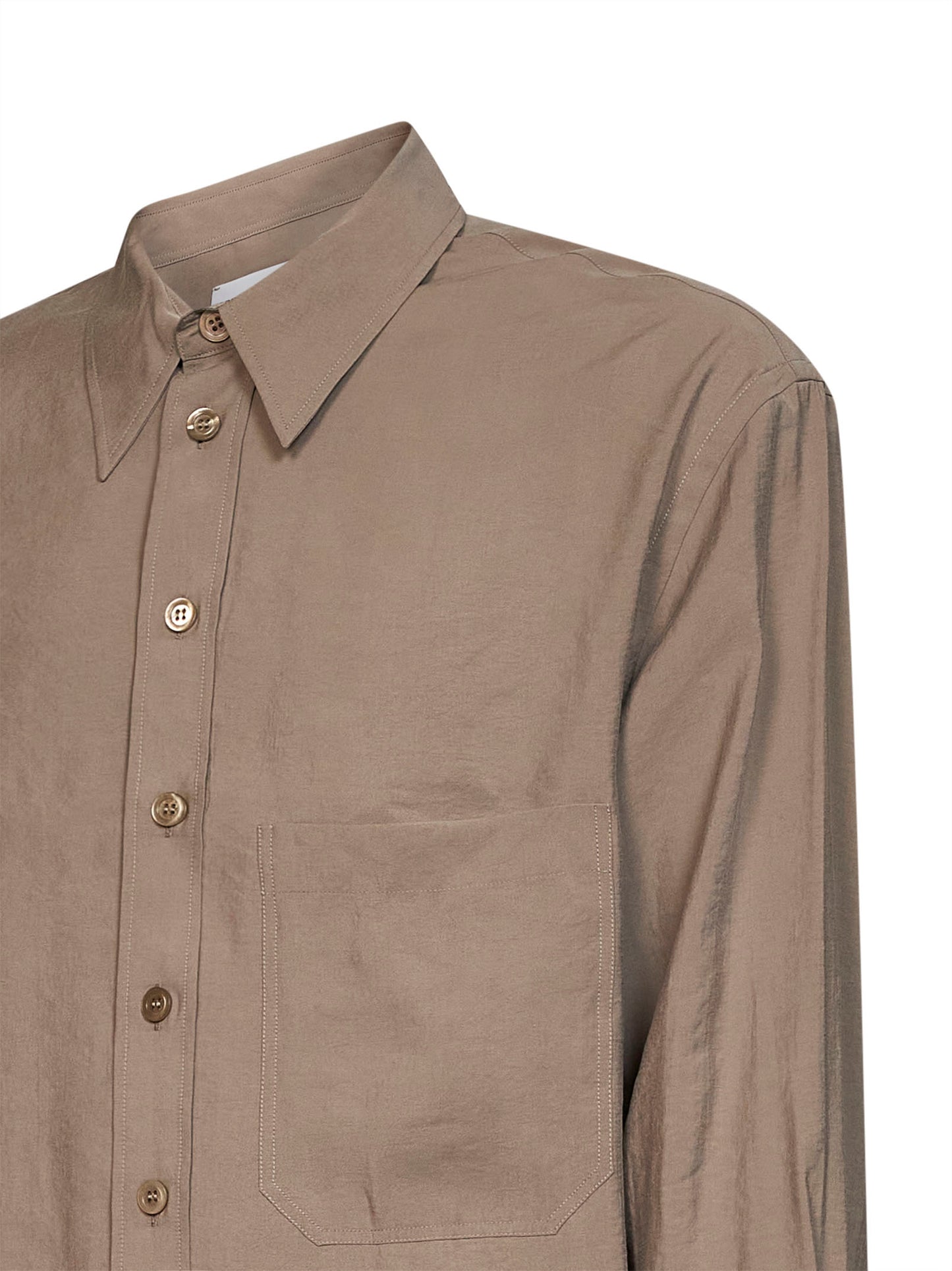 Camicia Emper in misto modal tortora