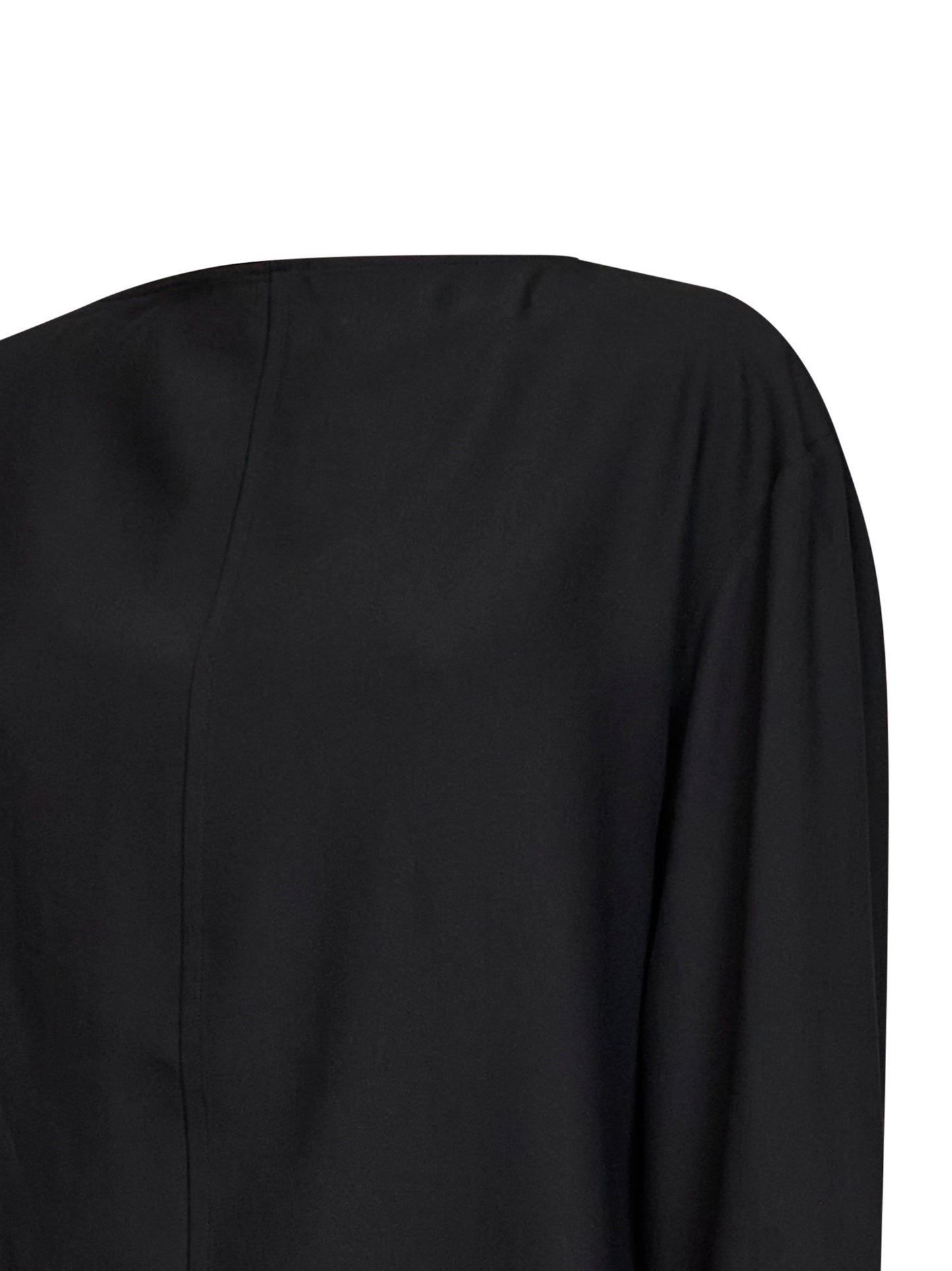 Top aperto sulla schiena Eorsa in twill nero