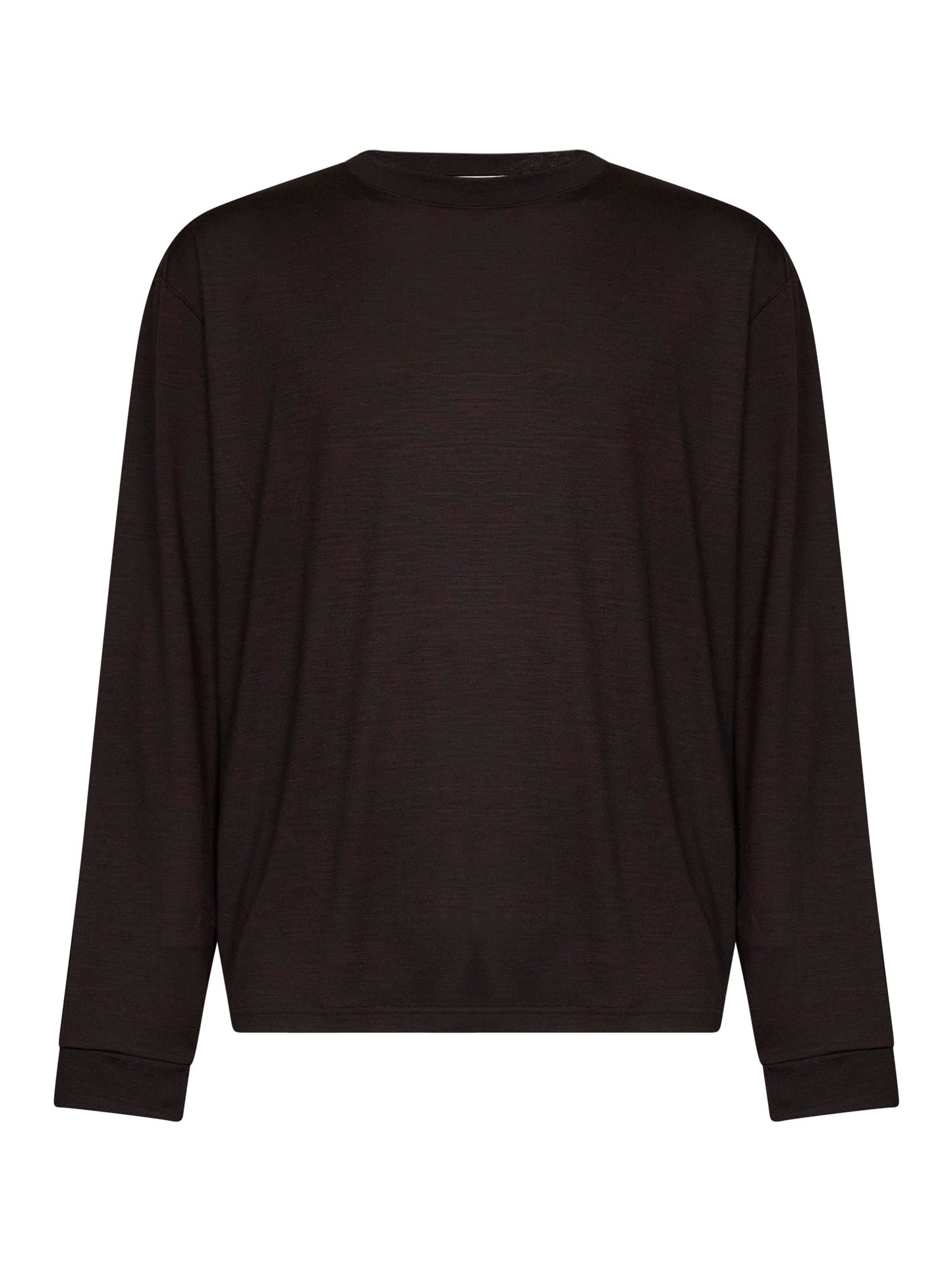 T-shirt a maniche lunghe Pinhas in jersey uva nera