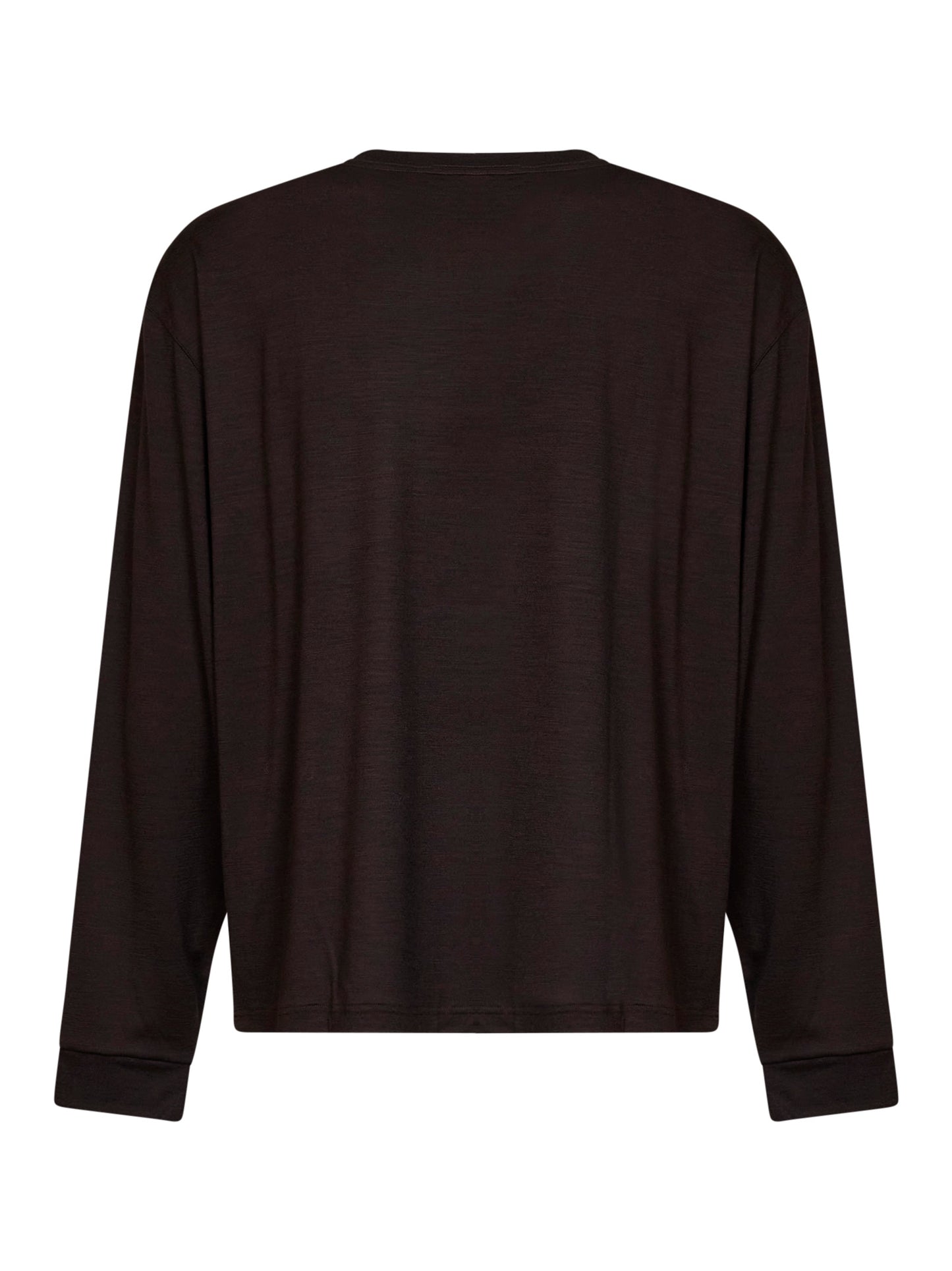 T-shirt a maniche lunghe Pinhas in jersey uva nera