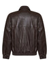 Blouson stile aviatore Piston in pelle di agnello marrone