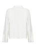 Parchment jersey Sudds long-sleeved polo shirt