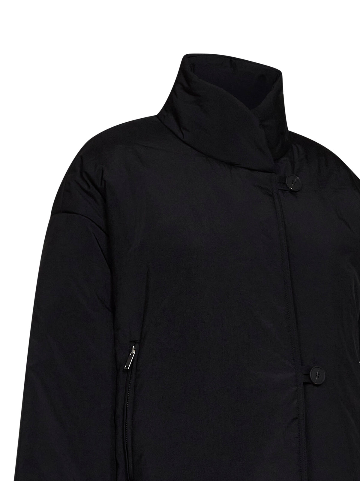 Giacca imbottita Vaner in nylon nero