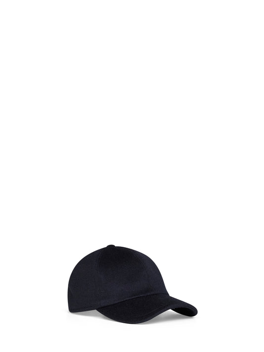 Berretto da baseball Denver in lana vergine blu