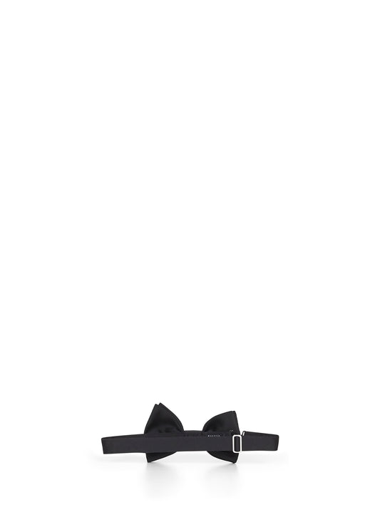 Papillon in raso nero
