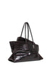 Coffee "La Passeggiata Medium" top handle bag