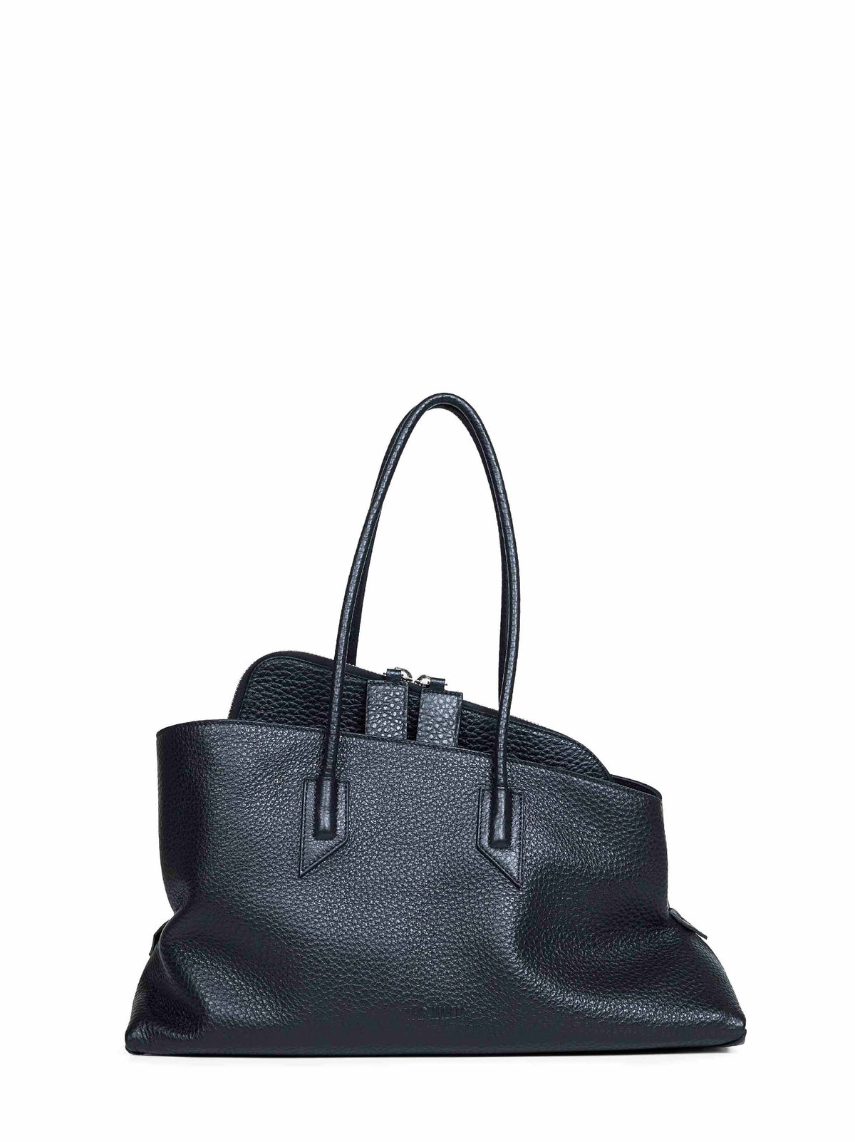 Black "La Passeggiata Medium" top handle bag