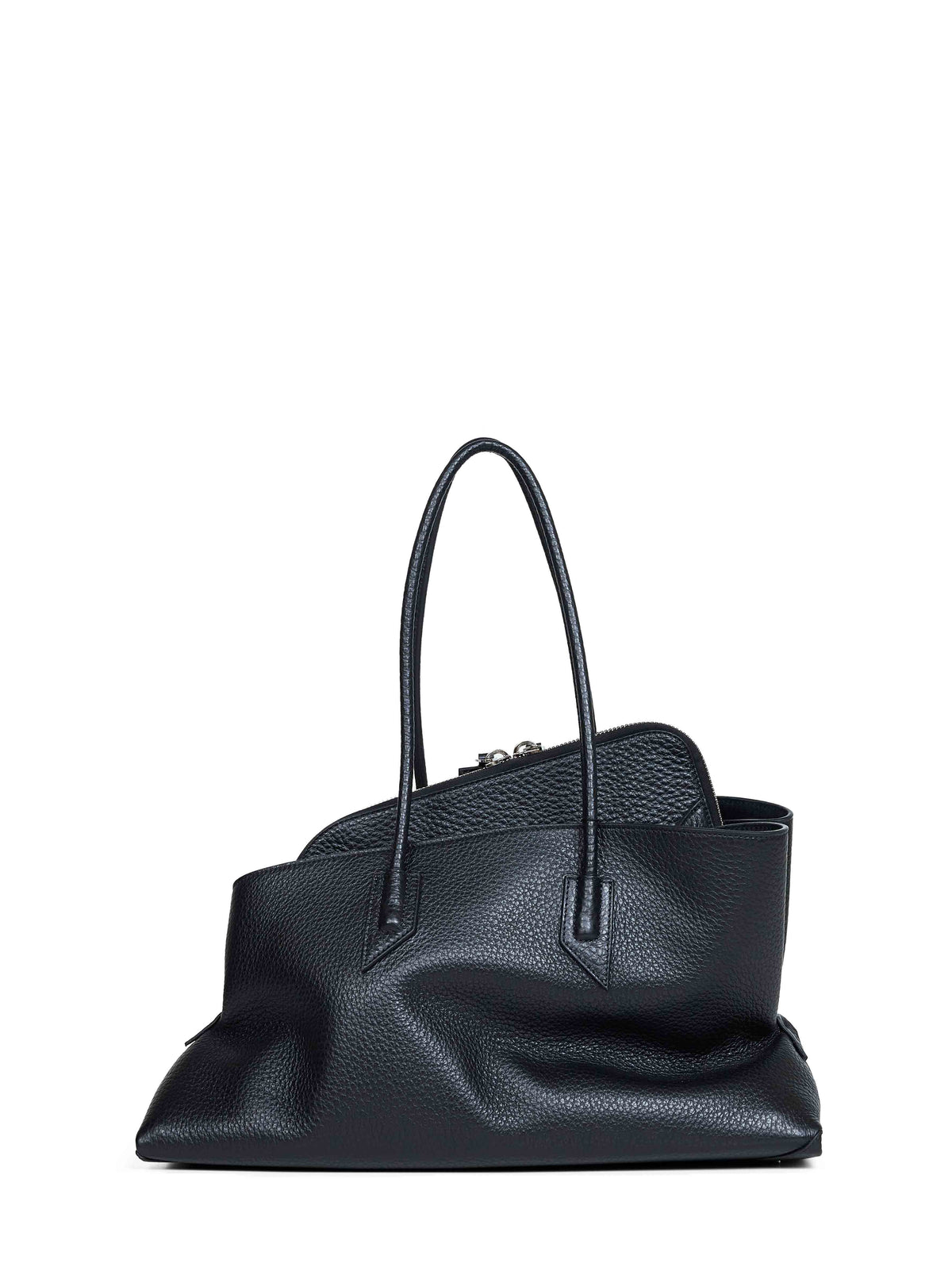Black "La Passeggiata Medium" top handle bag