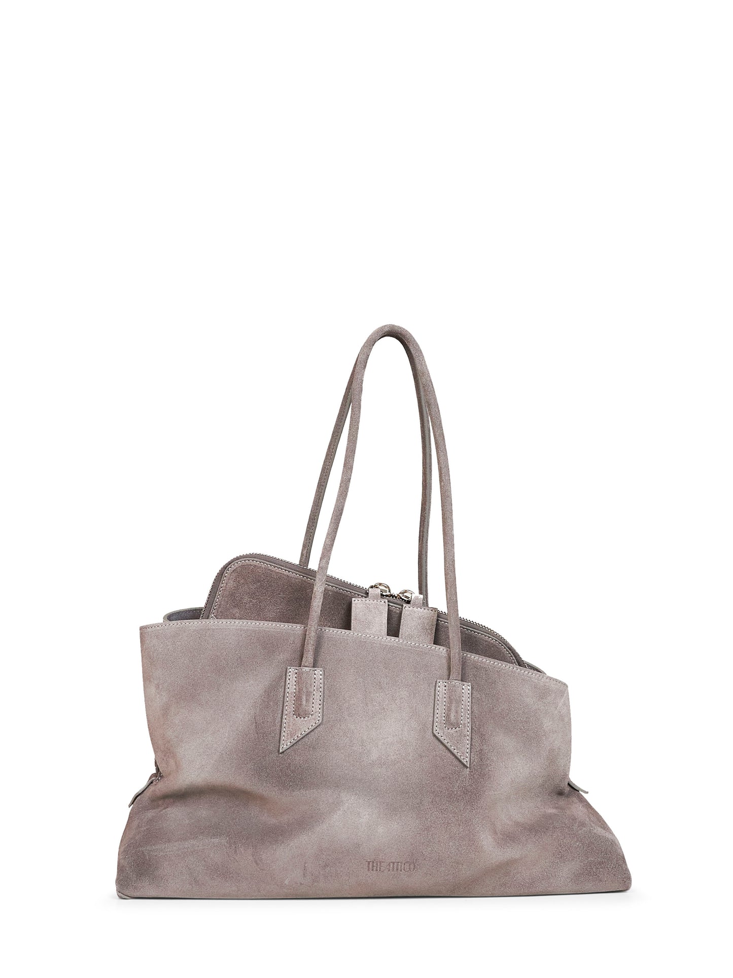 Dark grey "La Passeggiata Medium" top handle bag