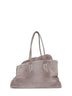 Dark grey "La Passeggiata Medium" top handle bag