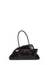 Coffee "La Passeggiata Small" top handle bag