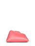 Coral "8.30PM" oversized clutch bag